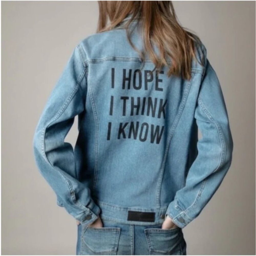 NWT ZADIG & VOLTAIRE KASE HOPE DENIM JACKET LIGHT BLUE SIZE SMALL - Picture 2 of 12